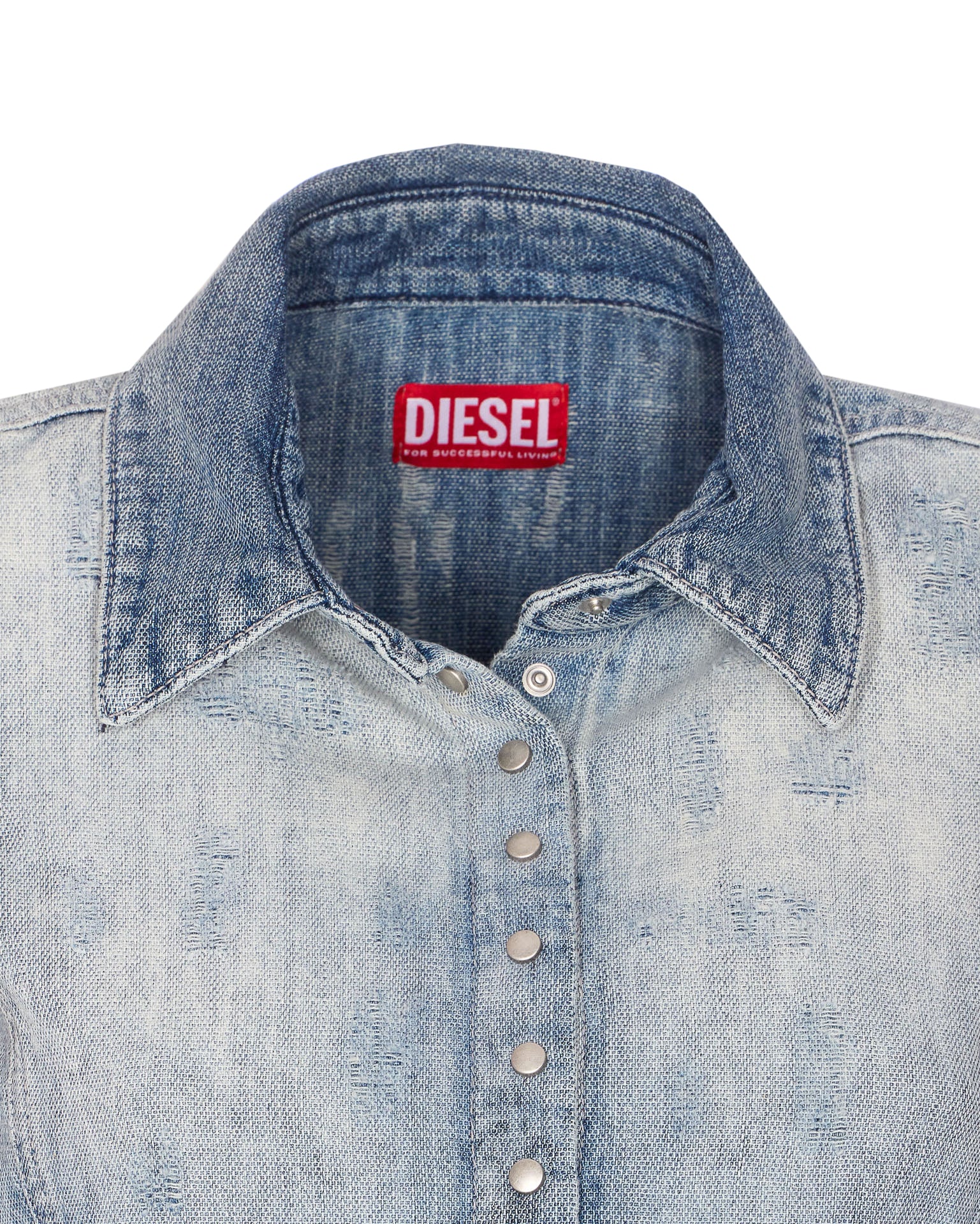 Diesel Shirts Blue Cotton