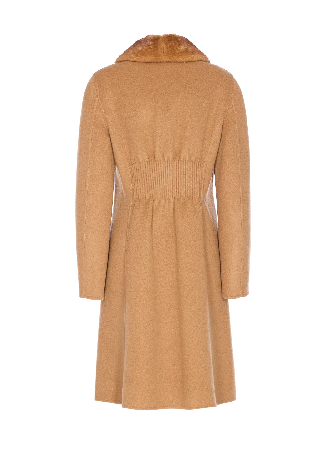 Fendi Jackets Beige Cashmere
