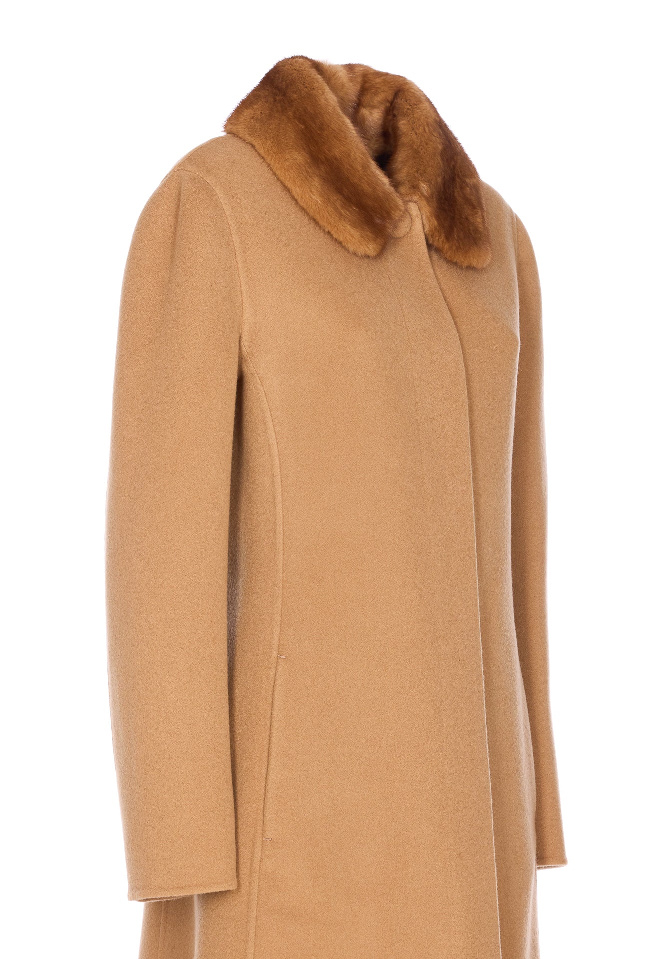 Fendi Jackets Beige Cashmere