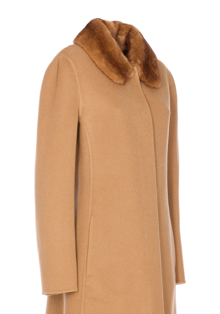 Fendi Jackets Beige Cashmere