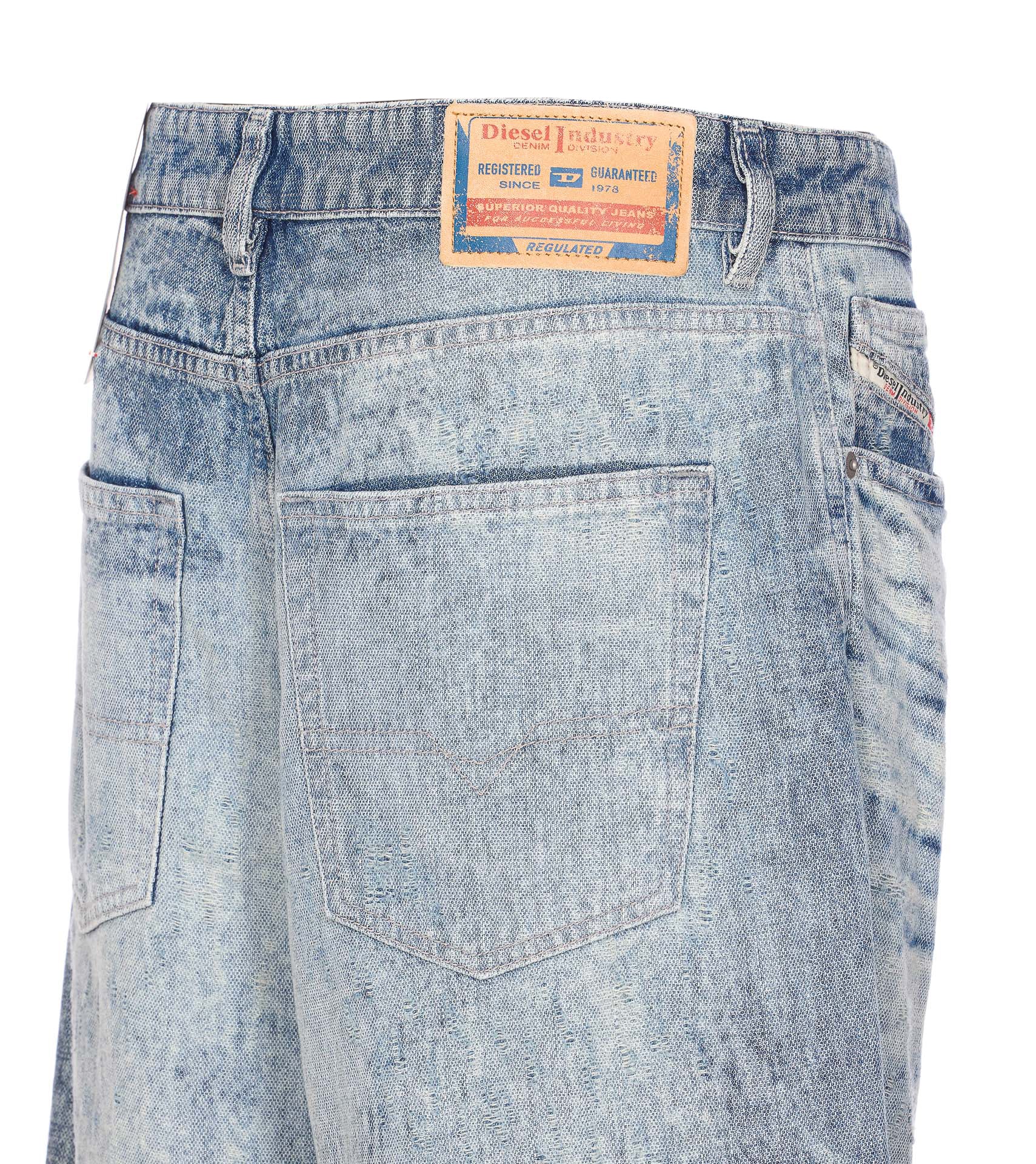 Diesel Trousers Blue Cotton