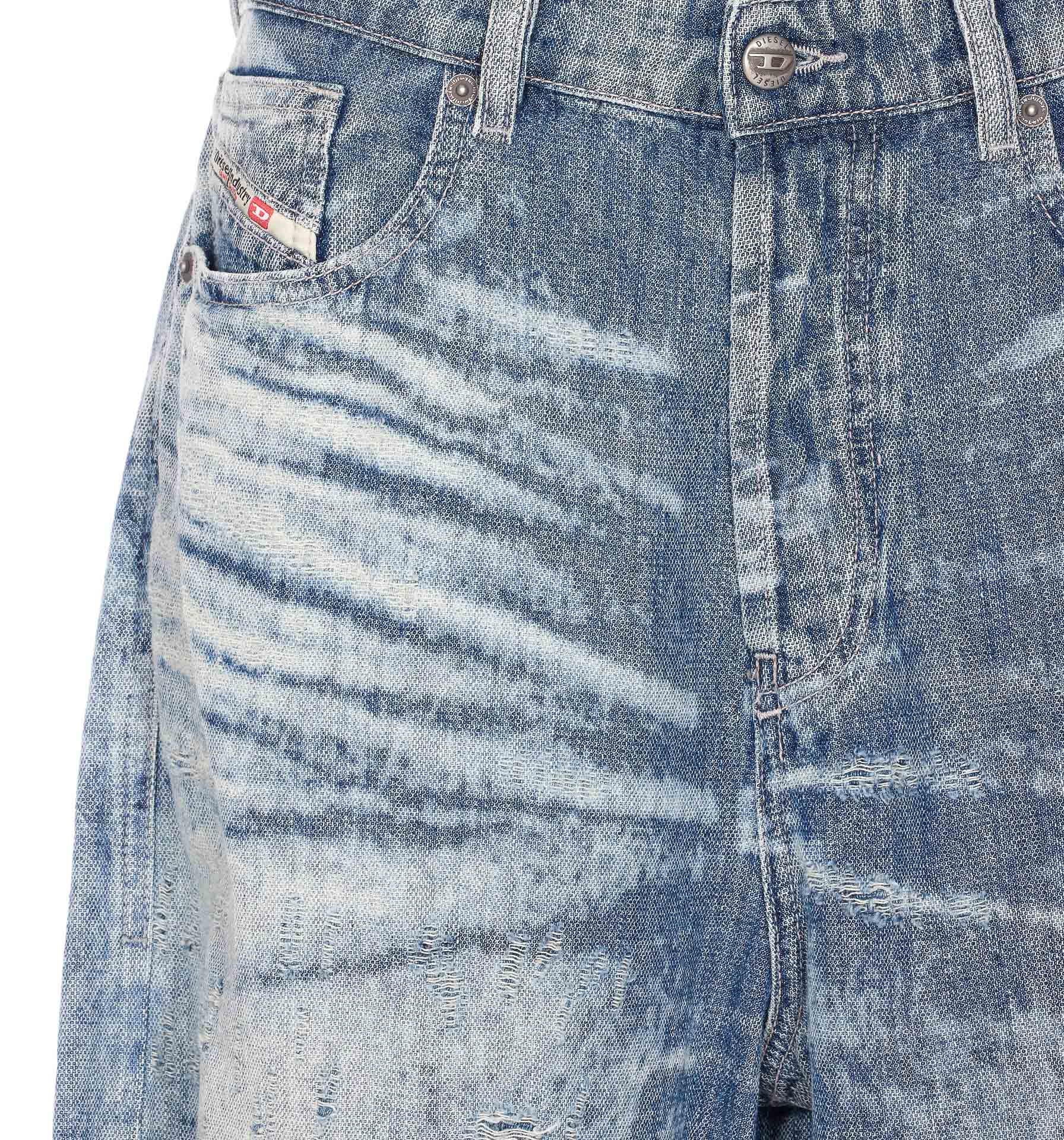 Diesel Trousers Blue Cotton