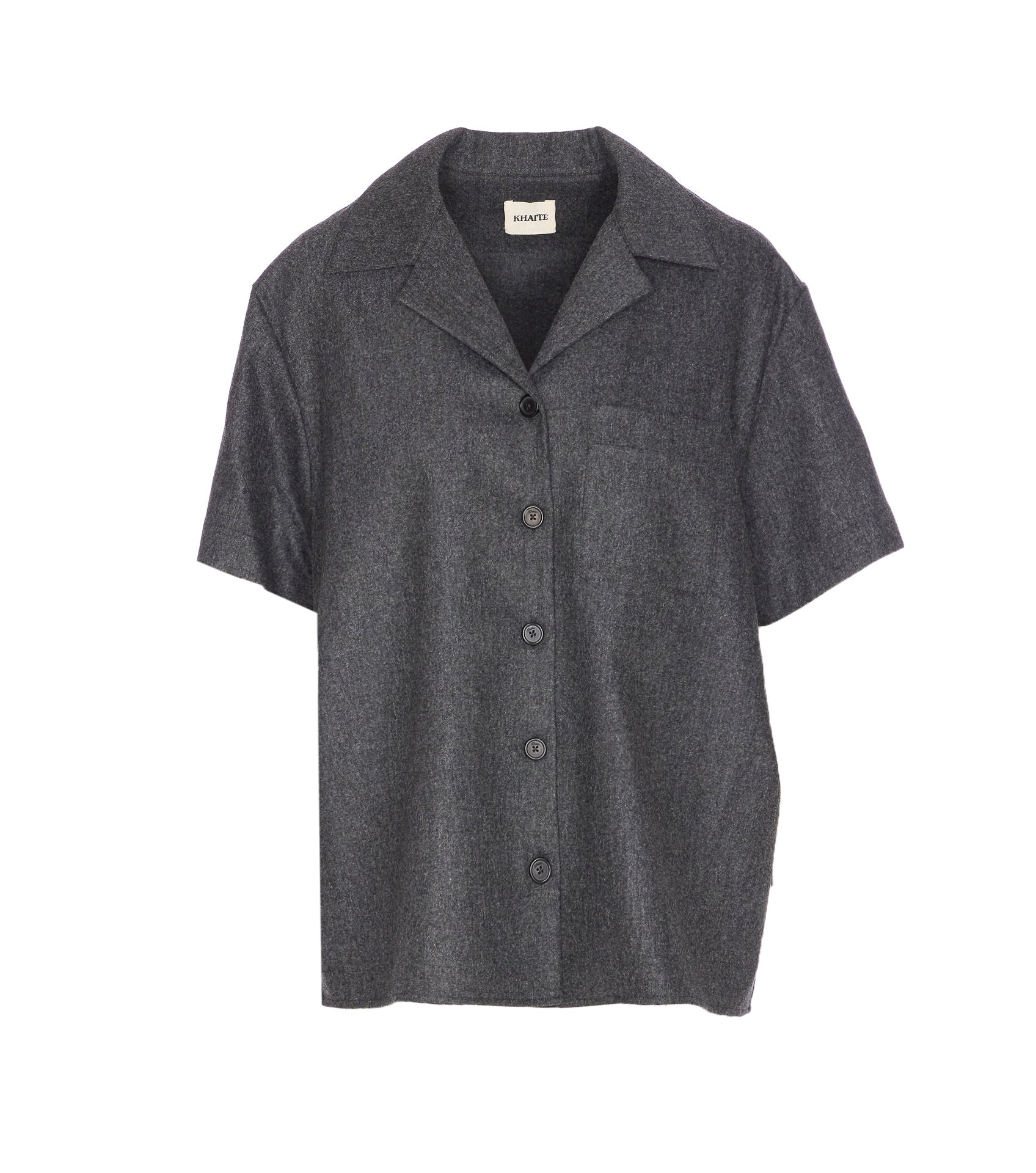 KHAITE Top Grey Wool