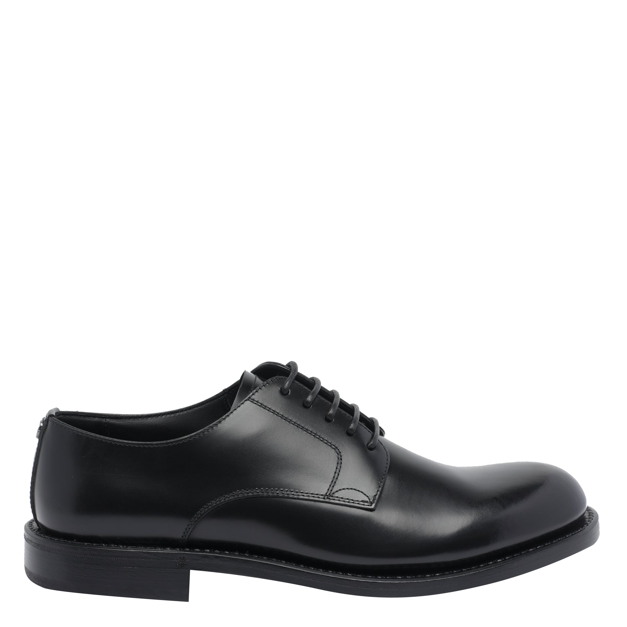 Dolce & Gabbana Flat shoes Black Calf Leather/leather Sole
