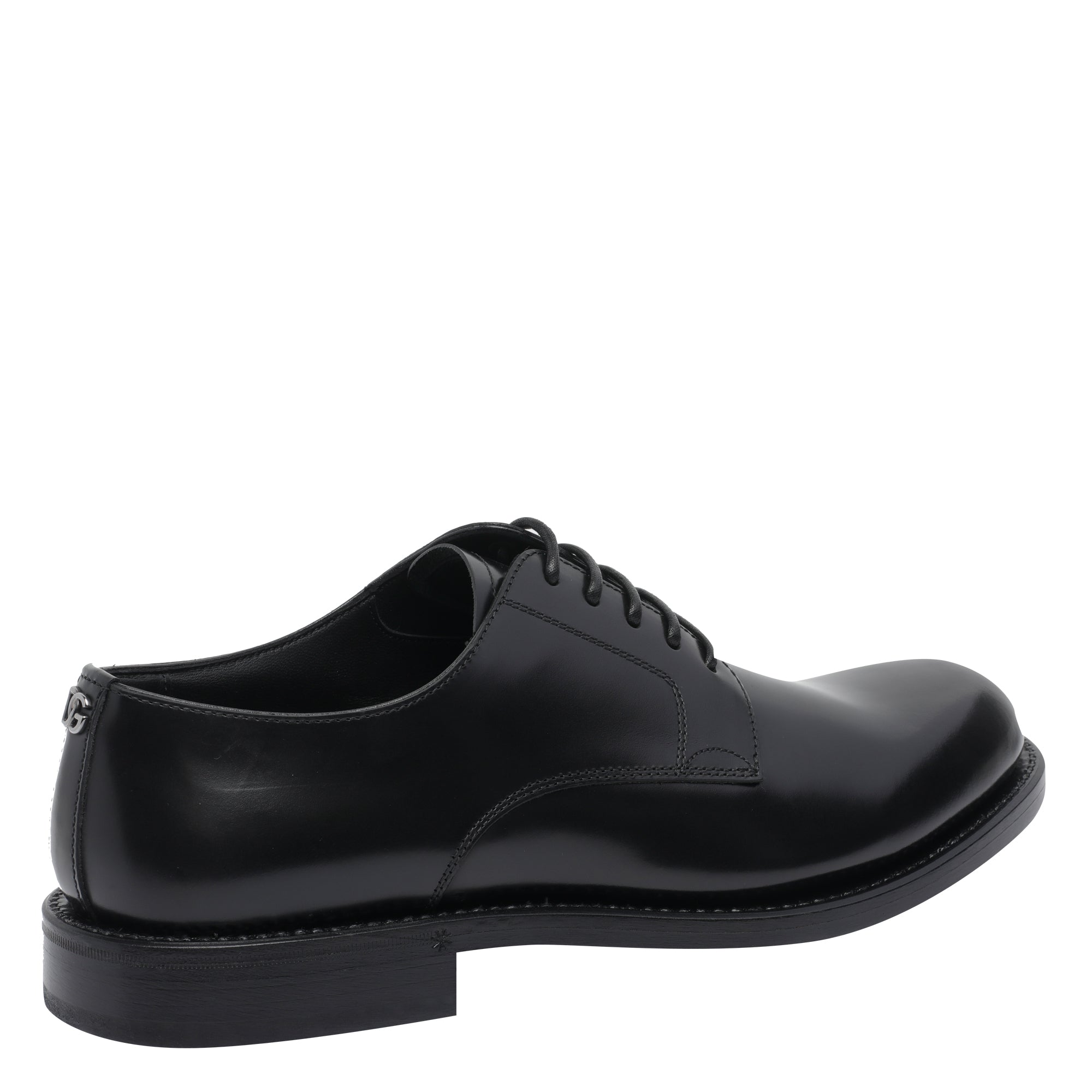 Dolce & Gabbana Flat shoes Black Calf Leather/leather Sole
