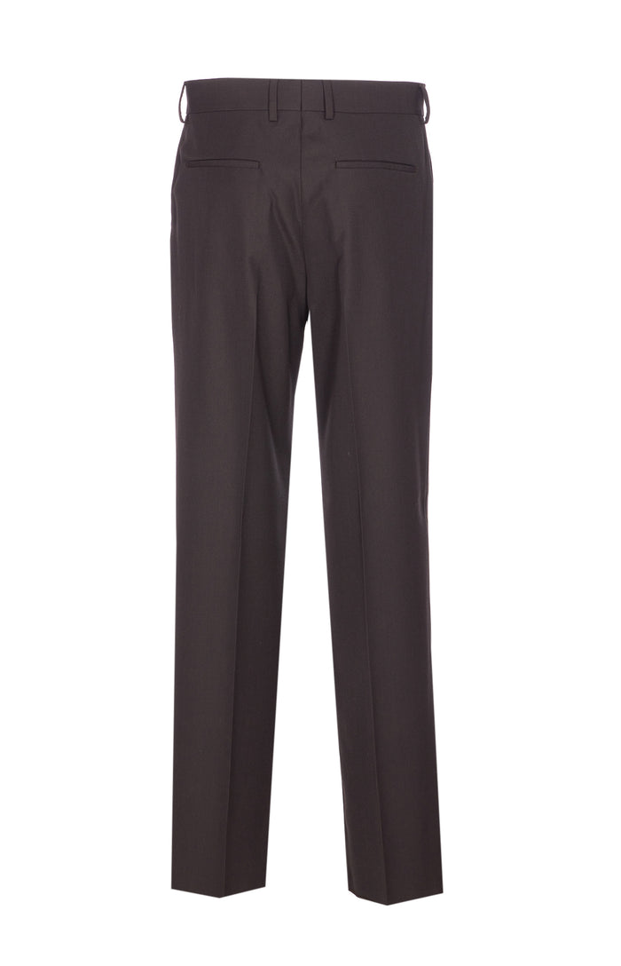 Fendi Trousers Grey Polyester