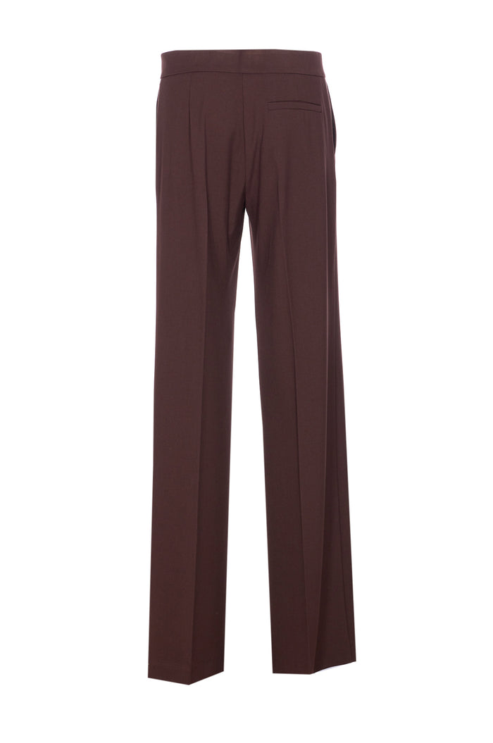 Aniye By Trousers Brown Polyester