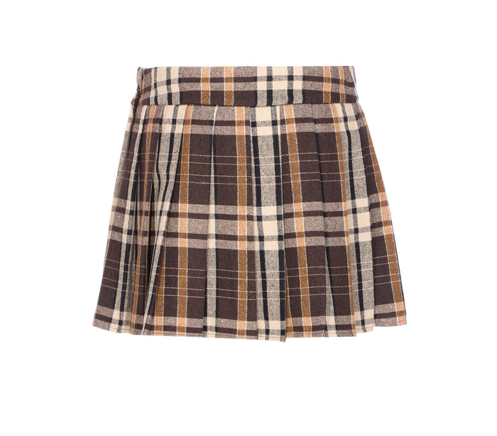 Aniye By Skirts Brown Cotton