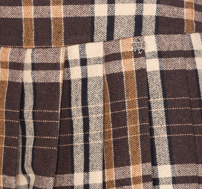 Aniye By Skirts Brown Cotton