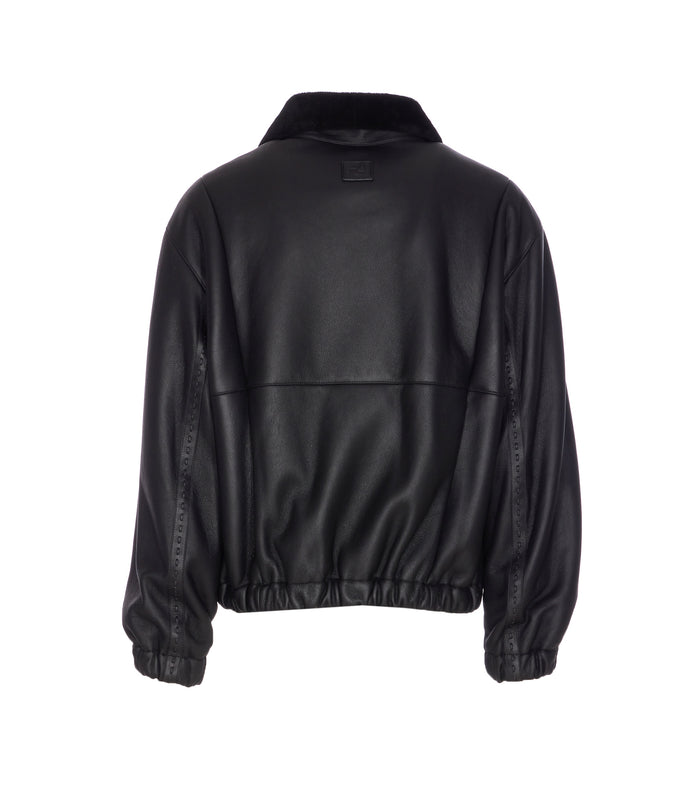 Fendi Jackets Black Fur