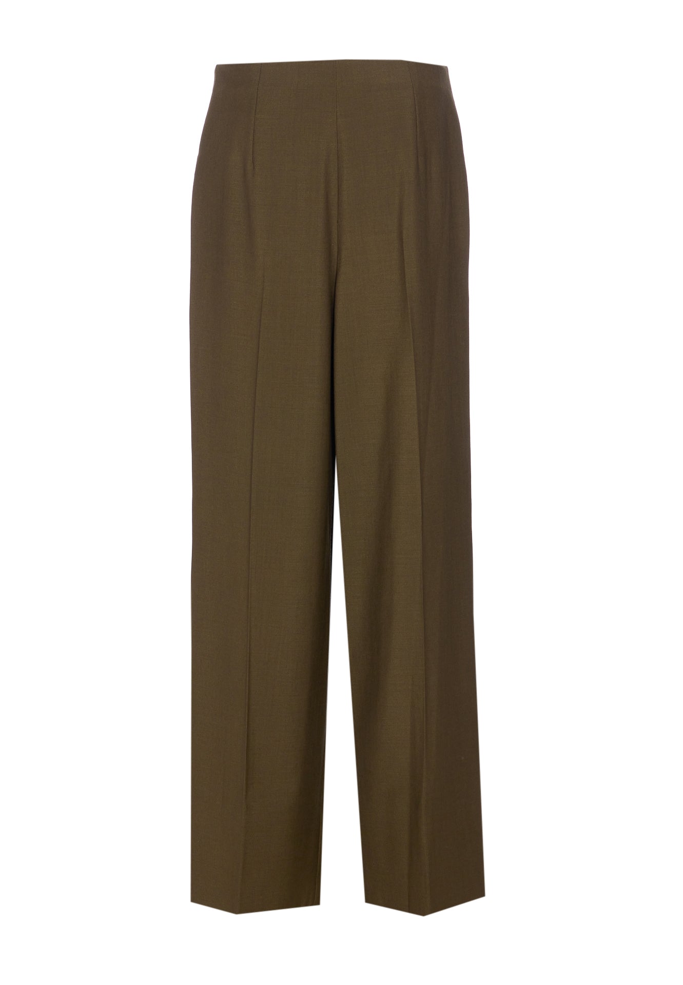Fendi Trousers Green Wool