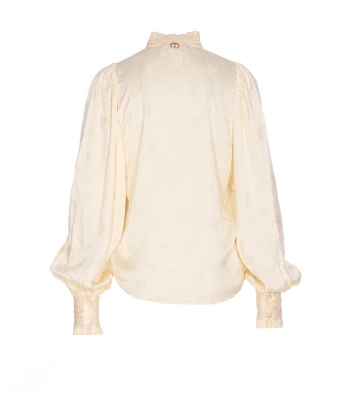 Twin-Set Shirts White Viscose