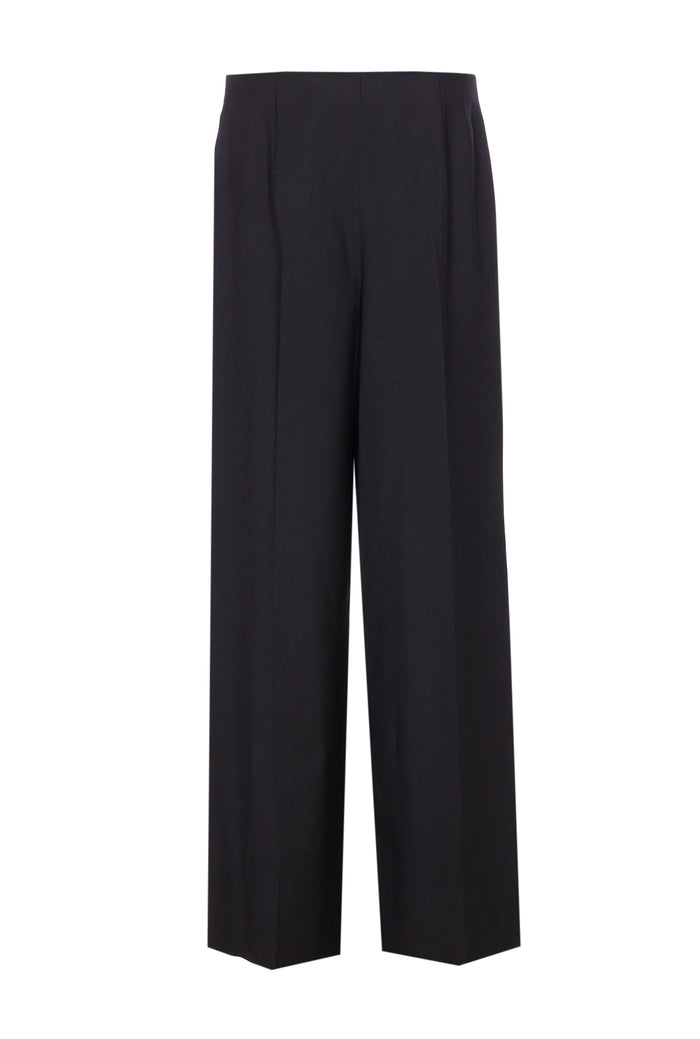 Fendi Trousers Black Wool
