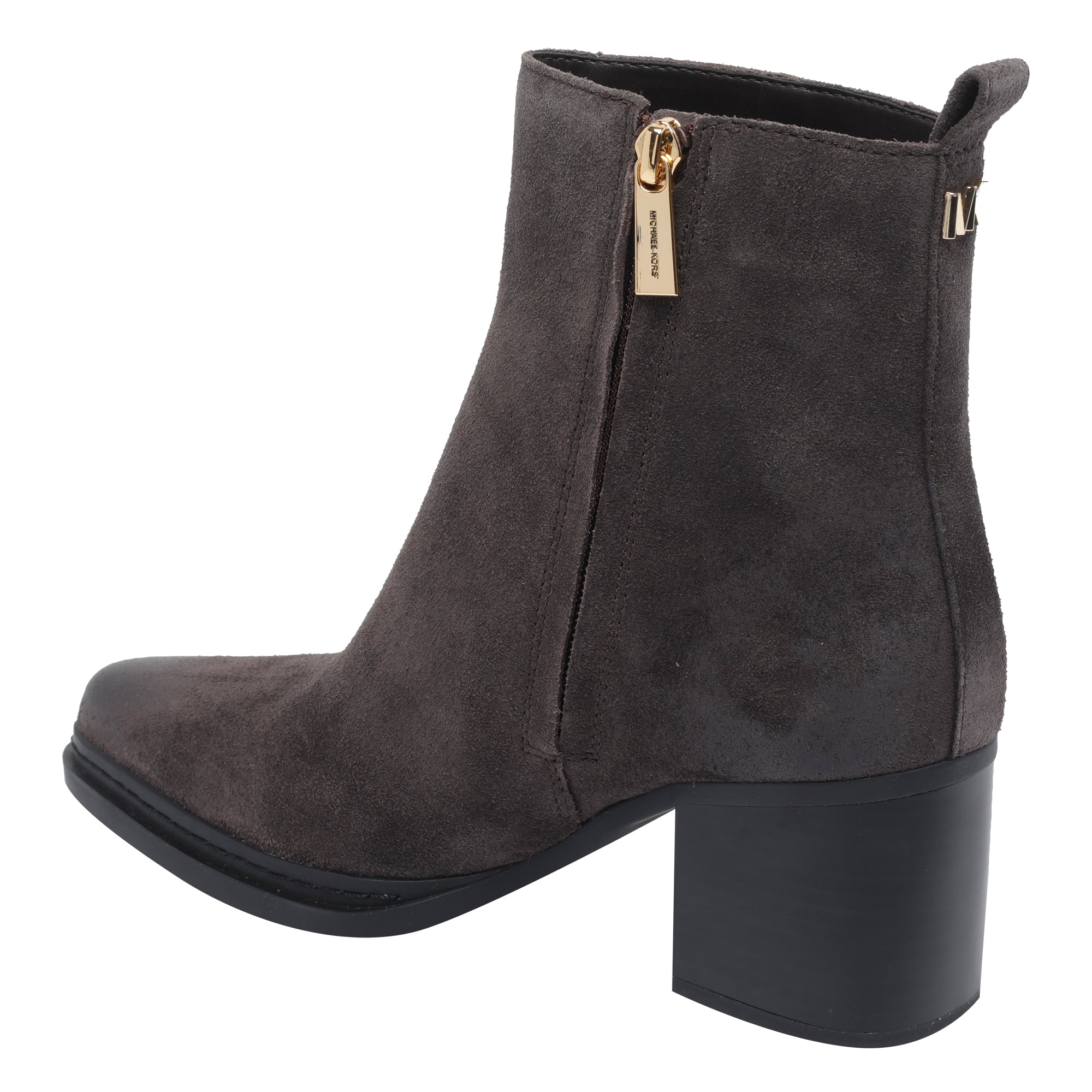 Michael Kors Boots Brown Suede Leather/rubber Sole