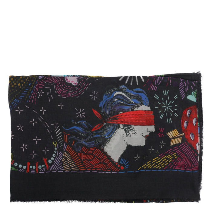 Faliero Sarti Scarfs Multicolour Modal Cashmere