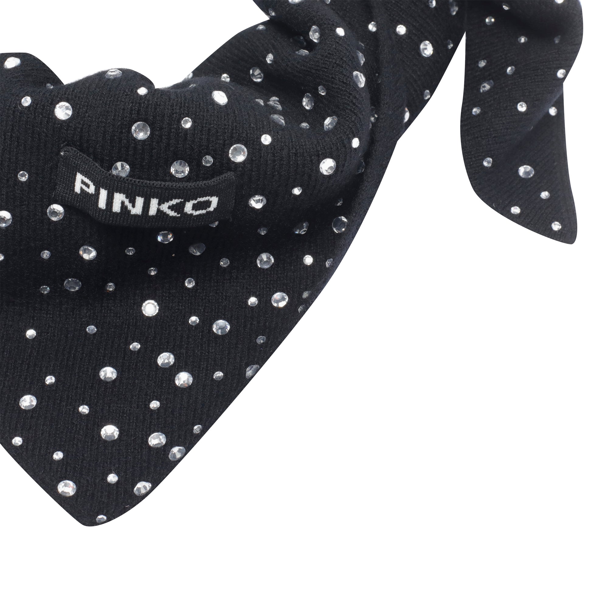 Pinko Scarfs Black Wool
