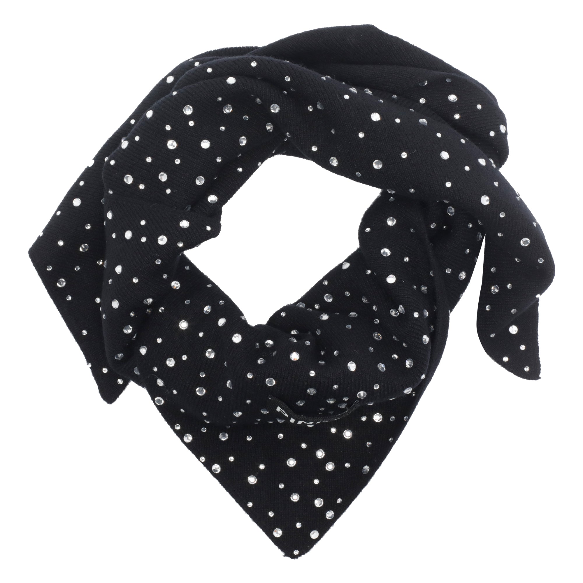 Pinko Scarfs Black Wool