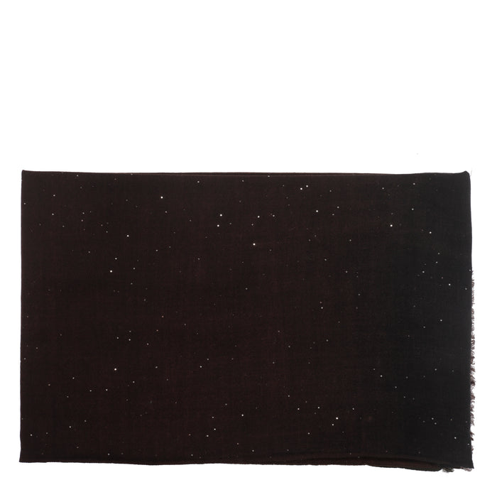 Faliero Sarti Scarfs Brown Wool Polyester