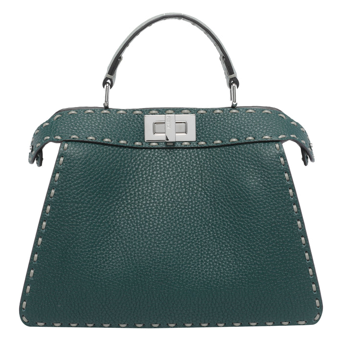 Fendi Bags Green Calf Leather
