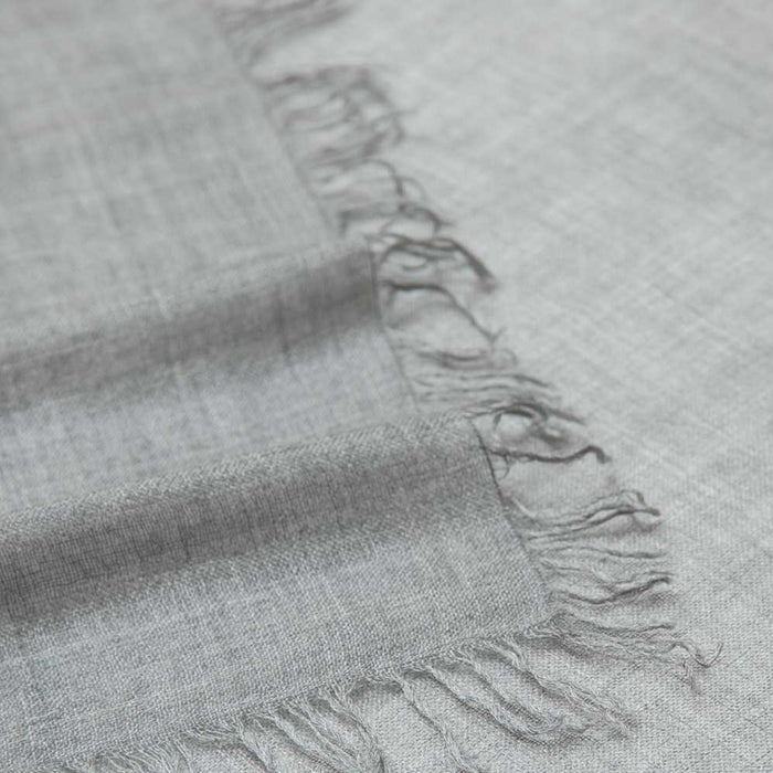 Faliero Sarti Scarfs Grey Cashmere Silk