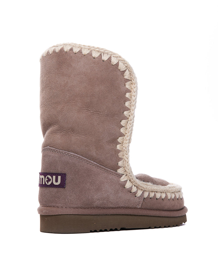Mou Boots Grey Suede/ Rubber Sole