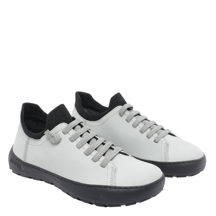 Camper Sneakers Grey Calf Leather/rubber Sole