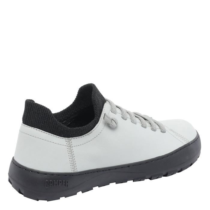 Camper Sneakers Grey Calf Leather/rubber Sole