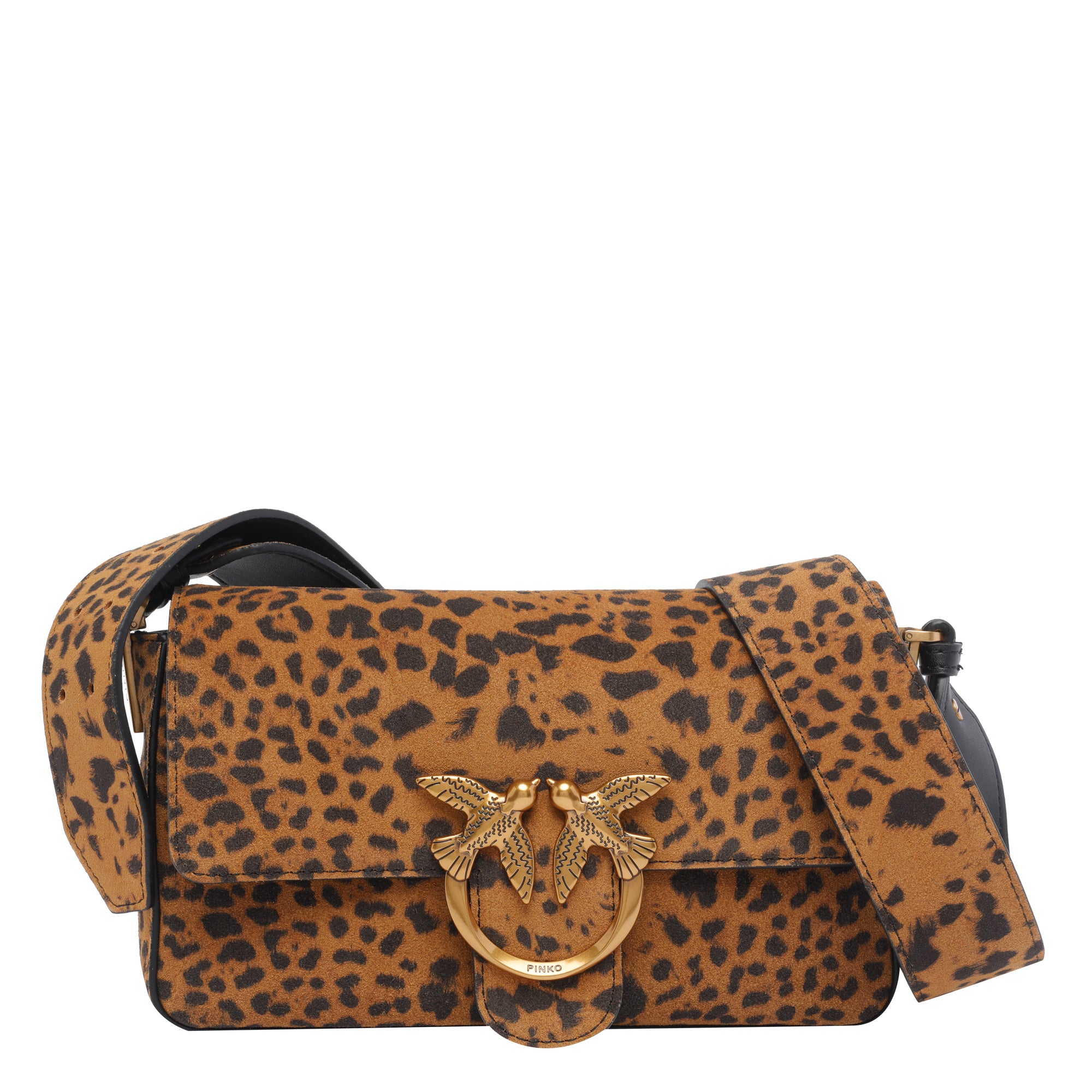 Pinko Bags Brown Calf Leather