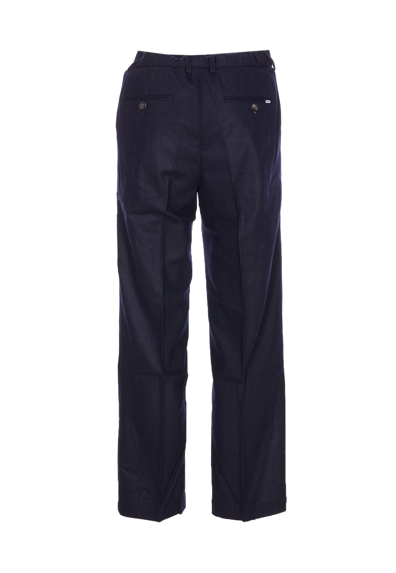 EDMMOND STUDIOS Trousers Blue Wool