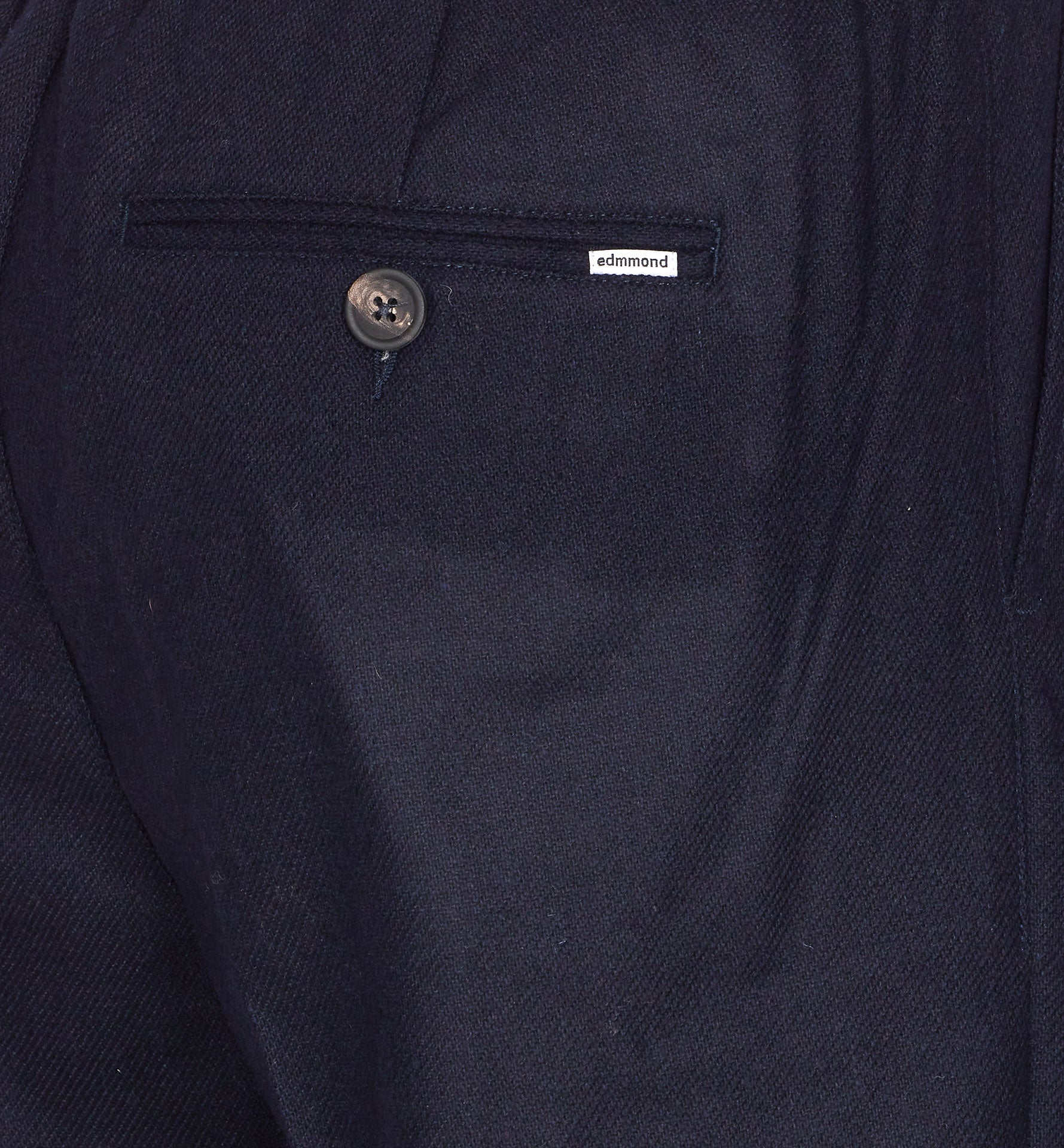 EDMMOND STUDIOS Trousers Blue Wool