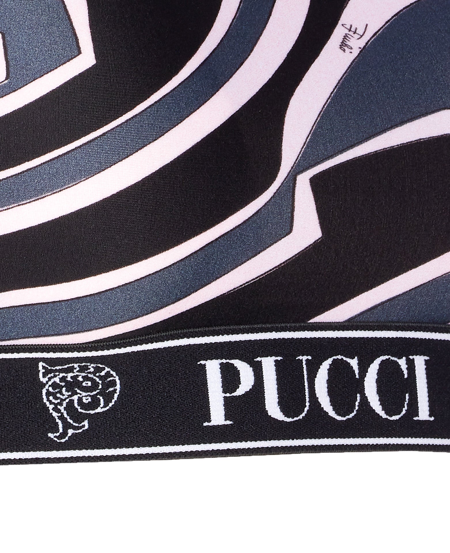 Emilio Pucci Top Black Polyamide