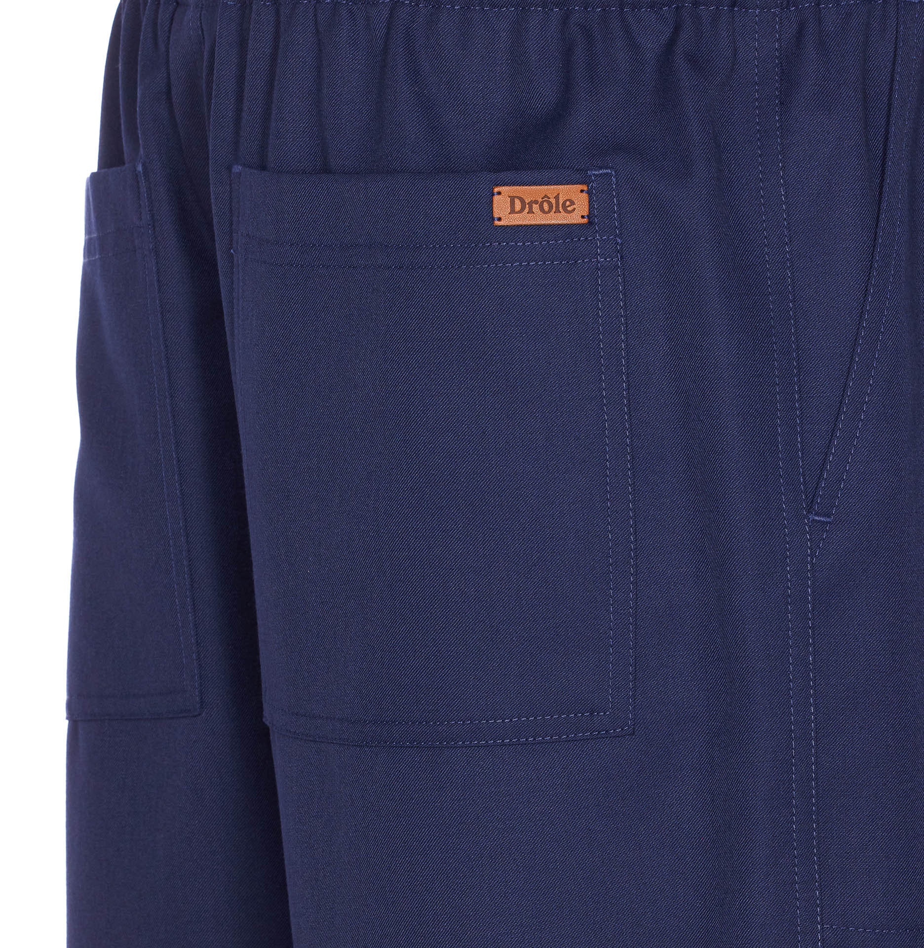 DROLE DE MONSIEUR Trousers Blue Polyester