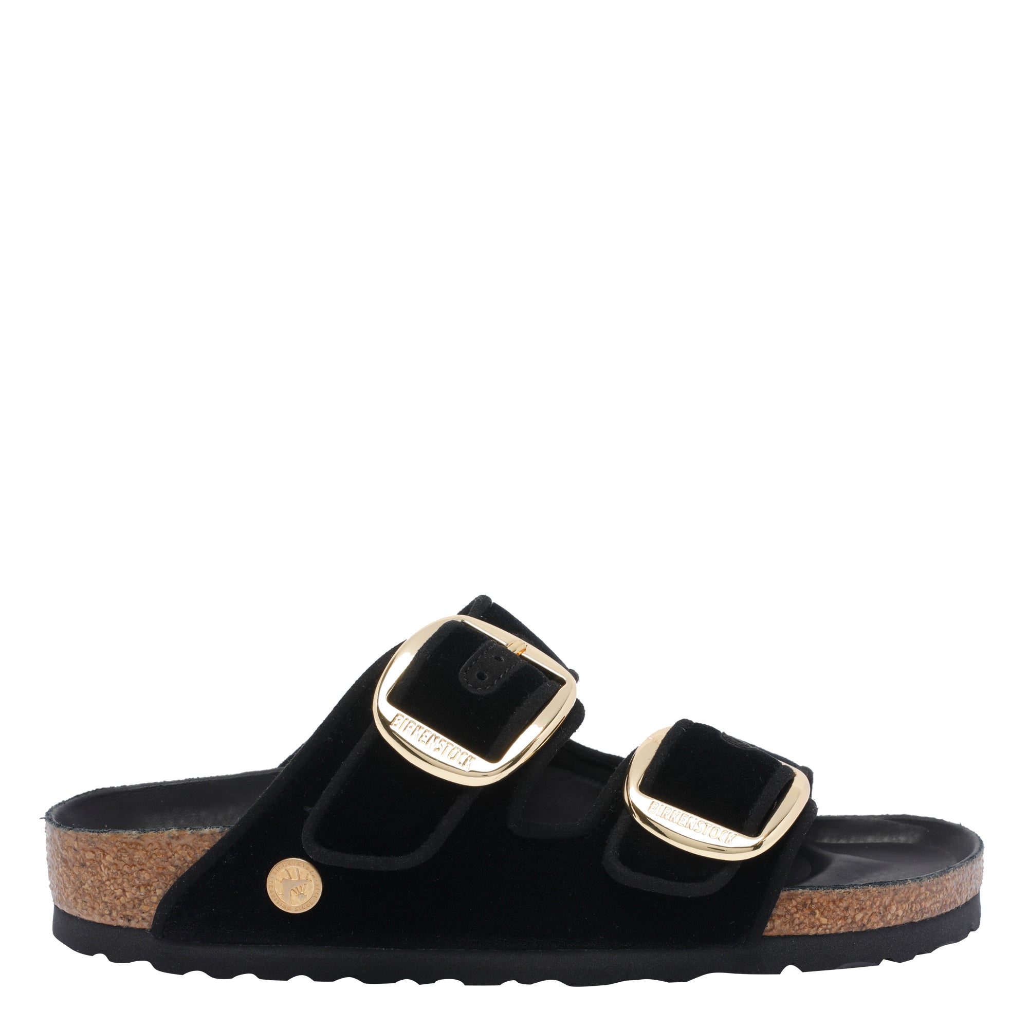 Birkenstock Sandals Black Fabric/rubber Sole