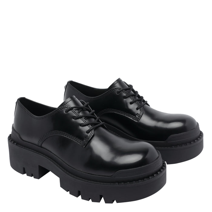 ASH Flat shoes Black Calf Leather/rubber Sole