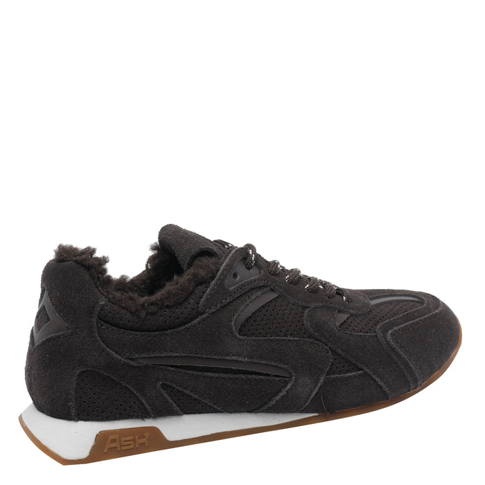 ASH Sneakers Brown Suede Leather/rubber Sole