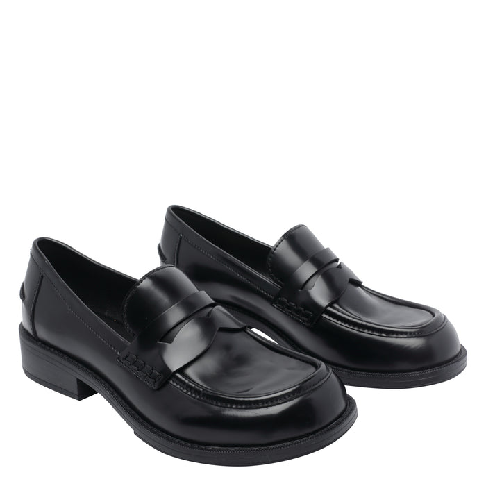 ASH Flat shoes Black Calf Leather/rubber Sole