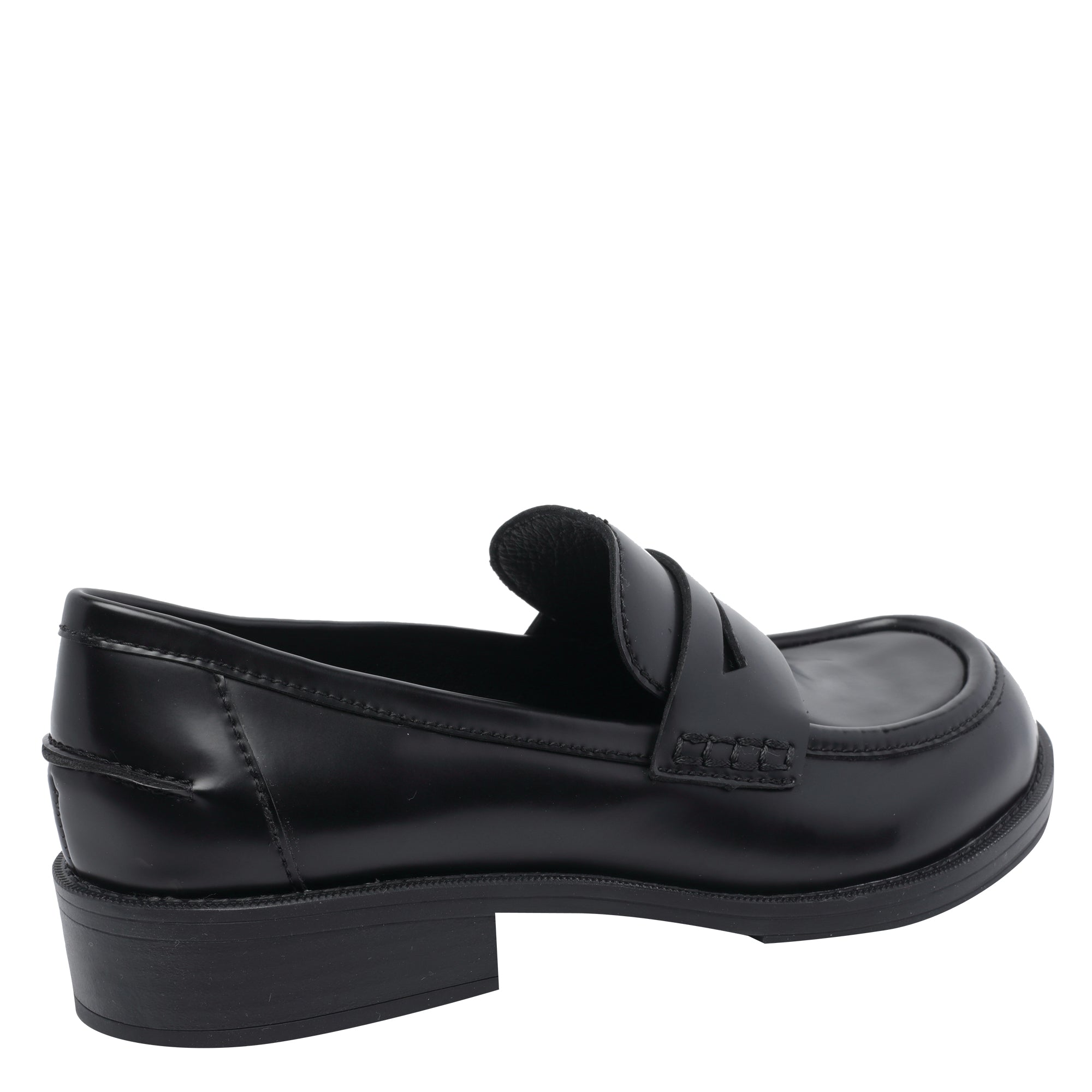 ASH Flat shoes Black Calf Leather/rubber Sole