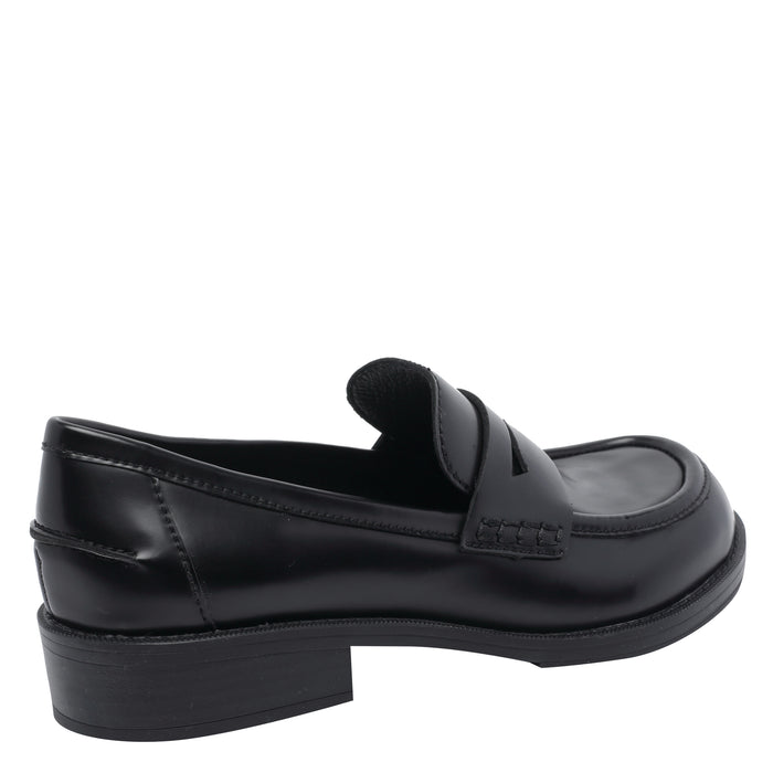 ASH Flat shoes Black Calf Leather/rubber Sole