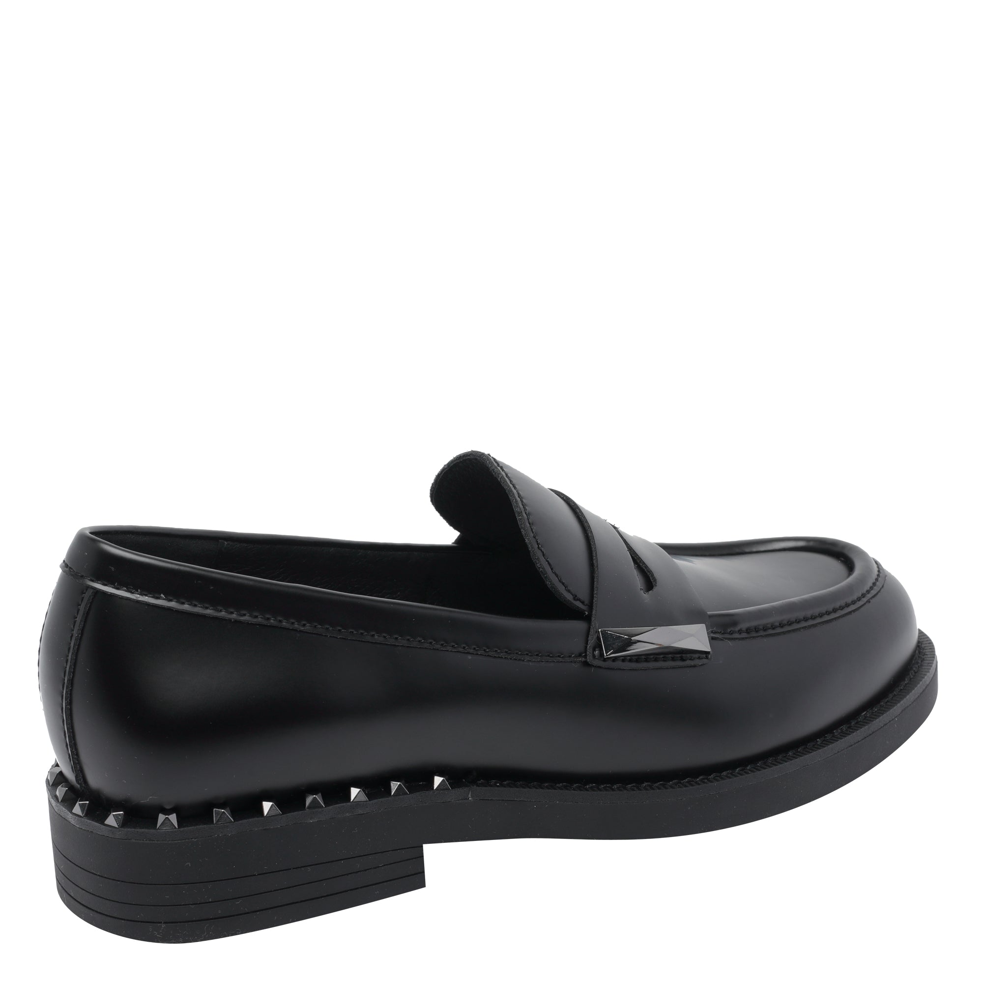 ASH Flat shoes Black Calf Leather/rubber Sole