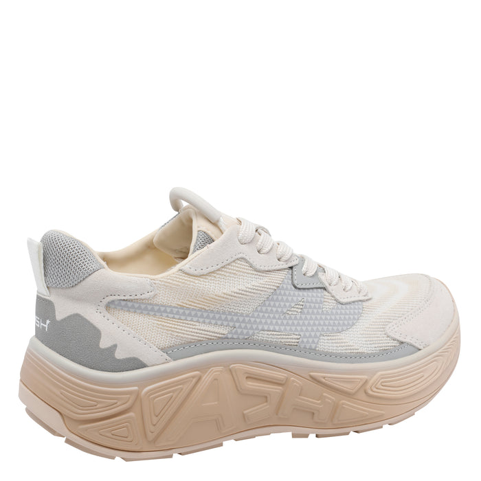 ASH Sneakers Beige Fabric/rubber Sole