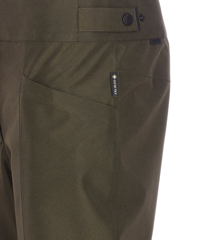 Moncler Grenoble Trousers Brown Polyamide