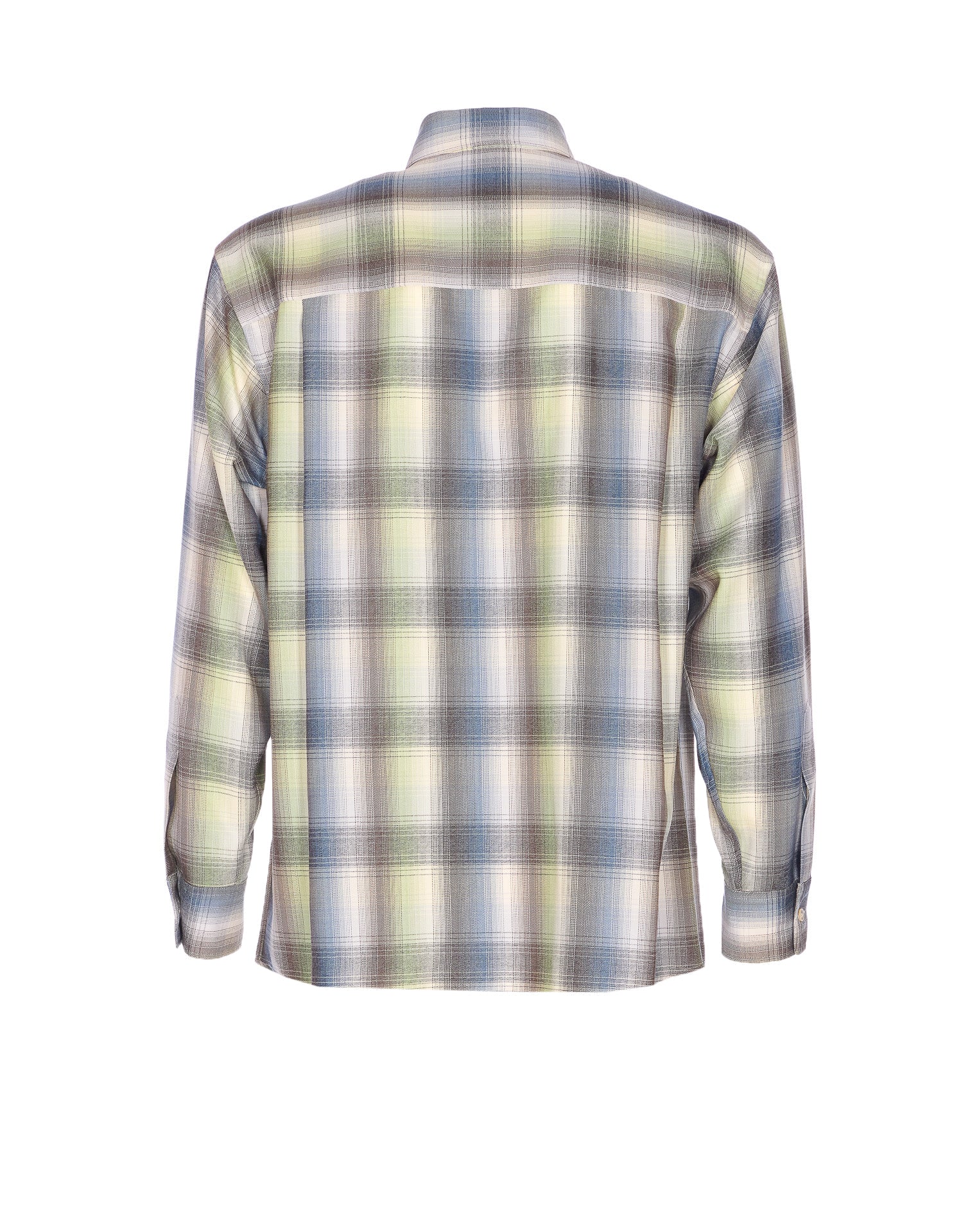 Auralee Shirts Blue Wool