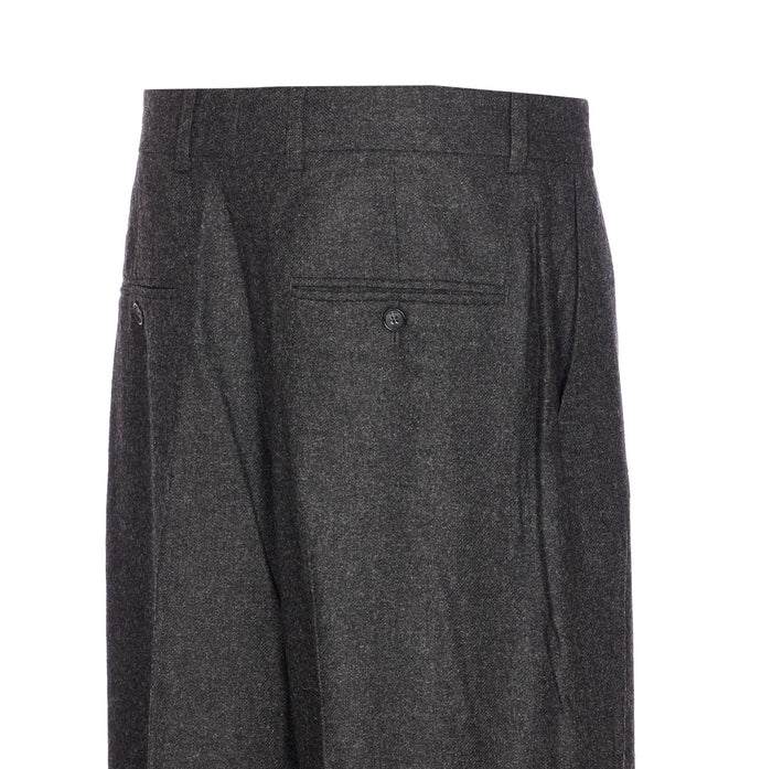 Toteme Trousers Brown Viscose