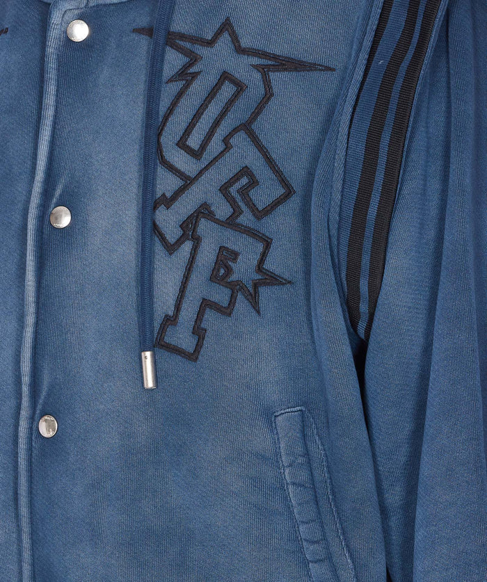 Off White Sweaters Blue Cotton