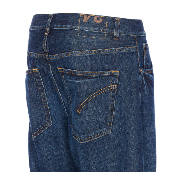 Dondup Jeans Blue Cotton
