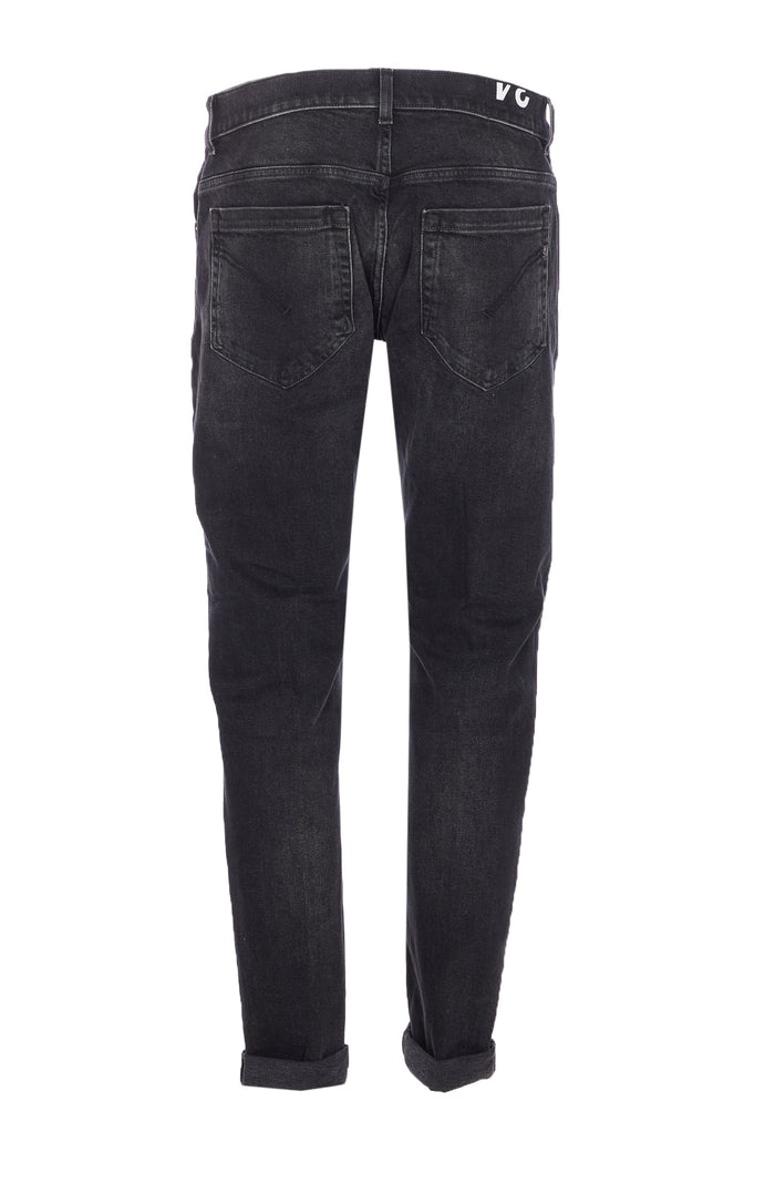 Dondup Jeans Black Cotton