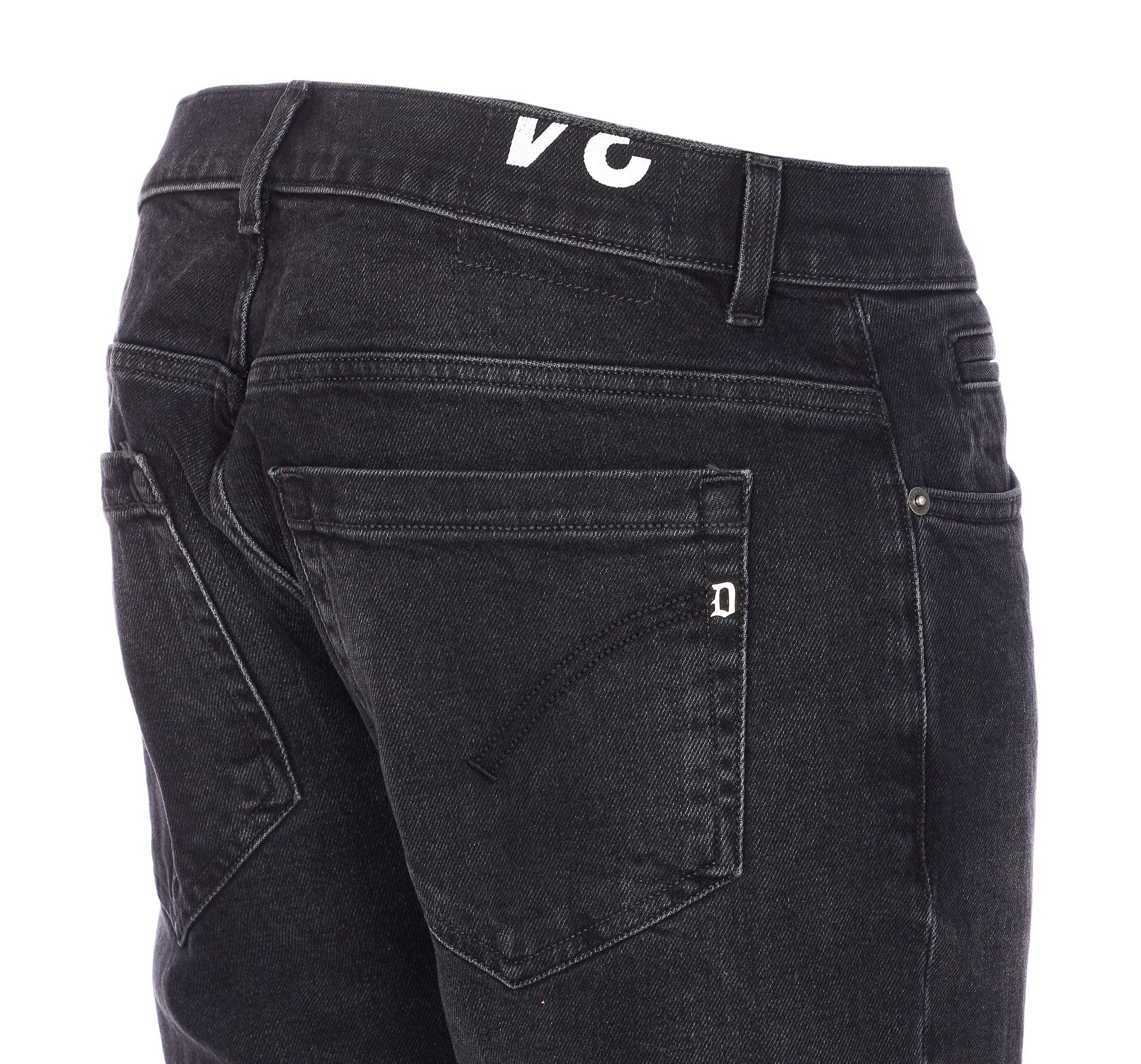 Dondup Jeans Black Cotton