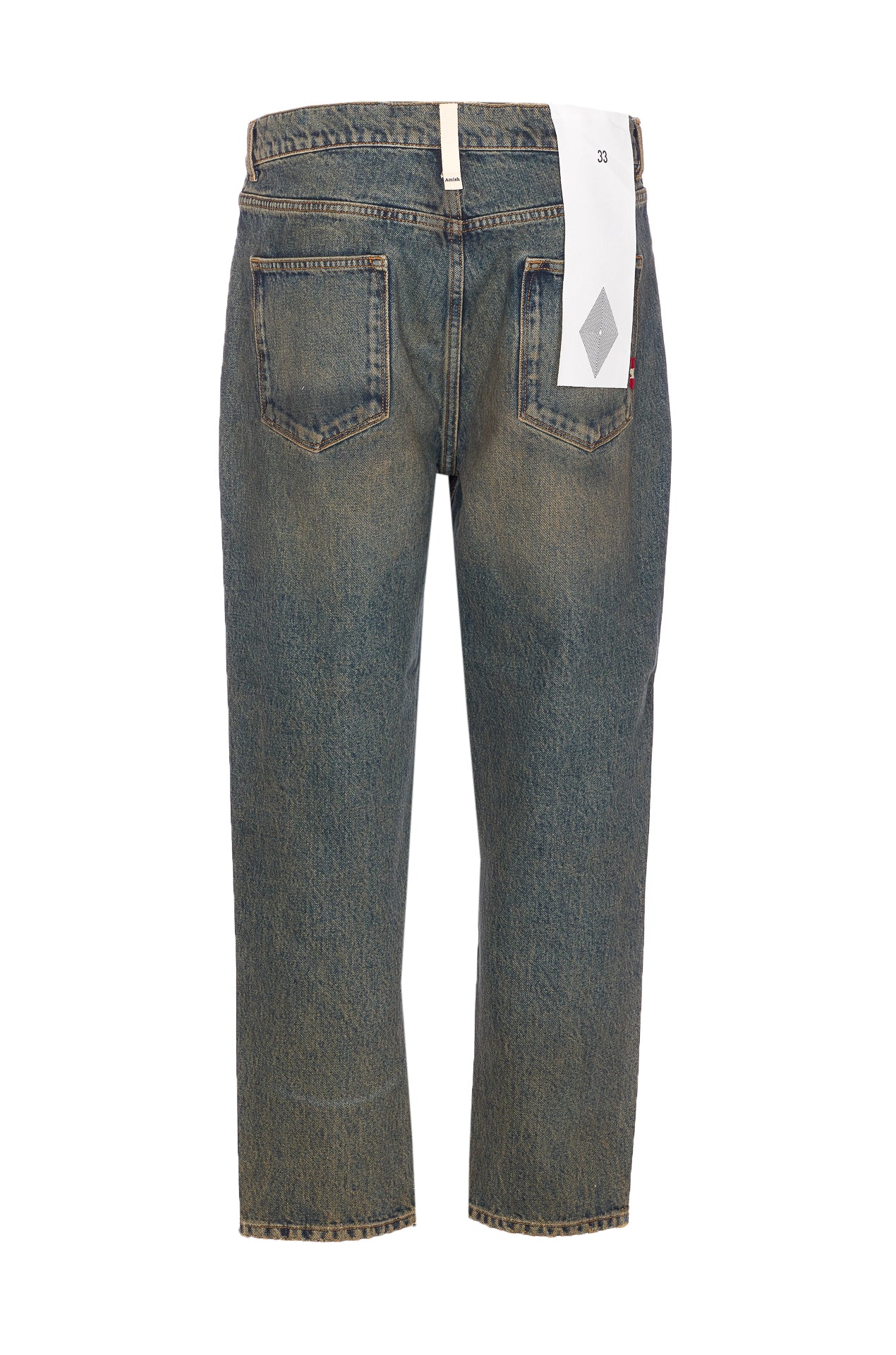 AMISH Jeans Blue Cotton