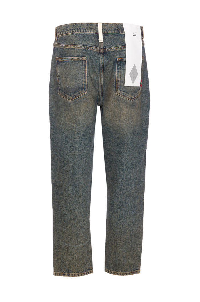 AMISH Jeans Blue Cotton