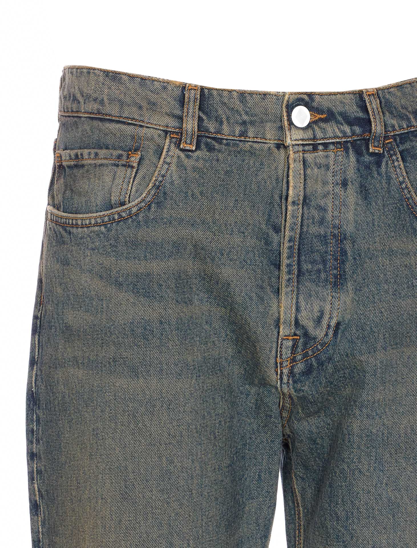 AMISH Jeans Blue Cotton